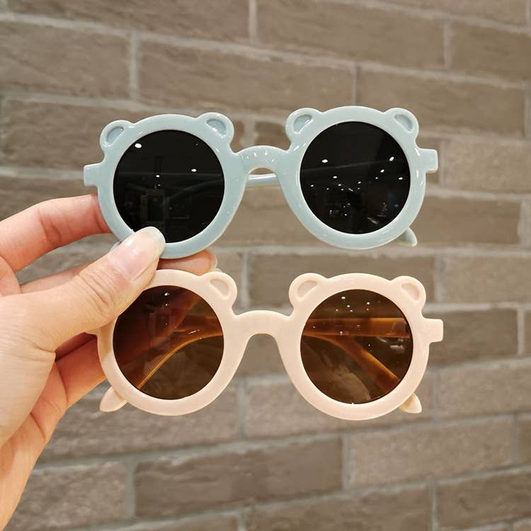 Kinder Sonnenbrille Kinder-Klassiker Mädchen Jungen Mode Brille Retro Uv400